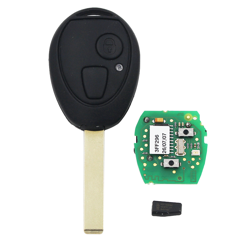 2 Butttons Smart Remote Key 3 Button 434MHZ 7930 Chip For MG7
