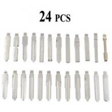 24 PCS/LOT, Universal Remotes Flip Blade for KD Remote Uncut Key Blade