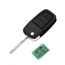 New Uncut Folding Remote Key Fob 315MHz 4+1 Button for Pontiac G8 2008-2009 With ID46