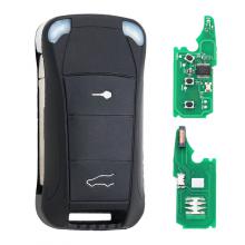 Remote Key Fob 2 Button 315MHz/433mhz for Porsche Cayenne Uncut