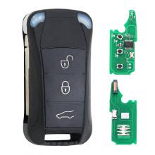 Remote Key Fob 3 Button 315mhz/433MHZ for Porsche Cayenne Uncut