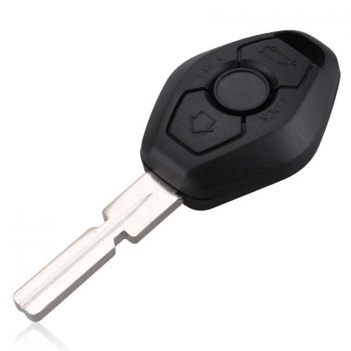 3 Buttons 4 Track Key Shell for BMW HU58