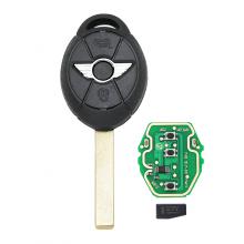 FULL Remote Key 3 Button For BMW Mini 315MHZ/433MHZ ID44 CHIP Uncut Blade