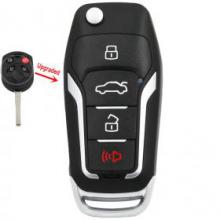 Upgraded Folding Remote Key Fob for Ford 3+1 button 315MHZ