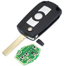 Folding Flip Remote Key Fob for Refit BMW Z3 Z4 X3 X5 E36 3 5 7 525i 330i