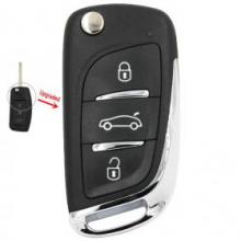 Upgraded DS style Folding Remote Key Fob for Ford Focus Mondeo 433MHz HU101