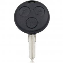 3 Buttons Remote Key Shell for Mercedes-Benz Smart