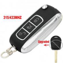 Upgraded Remote Car Key Fob 315 OR 433MHz ID44 for Land Rover Range Rover 2002-2006
