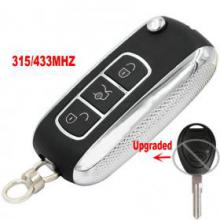 Upgraded Folding Remote Key Fob for Land Rover Discovery 1999-2004 315mhz/433MHZ ID73 Chip FCC:N5FVALTX3