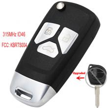 Upgraded Remote Key Fob 315MHz ID46 for Suzuki Swift SX4 2006-2010 FCC: KBRTS004