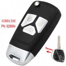 Upgraded Remote Key Fob 433MHz ID46 for Suzuki Swift Grand Vitara Before 2008 PN: 926684