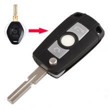 Modified Flip Remote Key Shell 3 Buttons HU58 for BMW