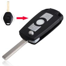 Modified Flip Remote Key Shell 3 Buttons HU92 for BMW