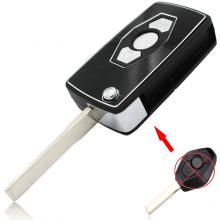 Replacement Shell Folding Remote Key Case for BMW 530i X3 325i X5 Z4 330i 3BTN