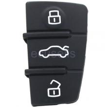FOR AUDI Remote Key FOB Pad 3 Button Rubber A3 A4 A6 TT Q7