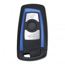CAS4 F chassis 7series 3 button remote shell HU100R blue edge with concave position