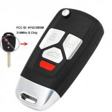 Upgraded Remote Key Fob 2+1 Button 314MHz G for Toyota Prius 2013-2016 FCC ID: HYQ12BDM