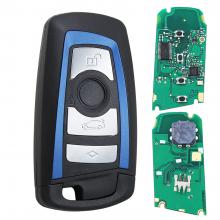 4B Remote Key 315MHz YGOHUF5662,434MHz HUF5767,868 MHz HUF5661 For 2009-2016 BMW 5 7 F Series FEM / BDC CAS4 CAS4+ Blue