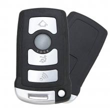 4 Button Fob Car Key Case For BMW 7 Series E65 E66 E67 E68 745i 745Li 750i 750Li 760i Remote Key With Small Key