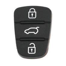 3 Buttons Remote Rubber for Hyundai Remote Key