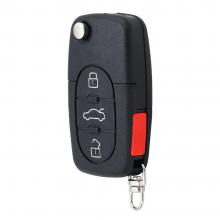 3+1 Buttons Remote Key Shell For Audi(Small Battery Position)