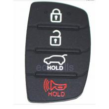 Remote key pad rubber for Nissan Euro Models