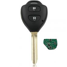 2 Buttons Remote Key 315MHz,4D67 Chip inside for Toyota Corolla RV4