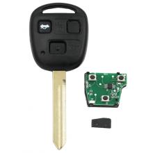 3 Buttons Remote Key for Toyota 433MHZ,4C Chip Inside TOY47 Blade