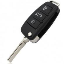 Folding Remote Key Keyless Entry 3BTN 315MHz with ID48 Chip for Audi A3 TT 2004-2013 8P0837220G 8P0837220E
