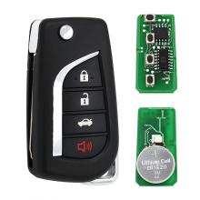 Upgrated 4 button Flip Remote key for Toyota Camry RV4 2007-2011 314MHZ with G chip FCC ID: HYQ12BBY