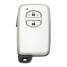 2 Buttons Smart Card Shell for Toyota