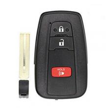 2+1button ASK314.3MHz Keyless-Go Smart Key A8 CHIP Board BRIET-0010 suit for Toyota C-HR 2018-2021 FCC ID: MOZBR1ET-0010