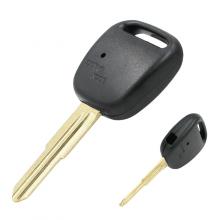Remote Key Shell Side 1 Button For Toyota Left Blade No Logo
