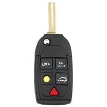 5 Buttons Modified Folding Remote Key Shell For Volvo