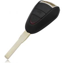 FOR PORSCHE REMOTE KEY KEYLESS ENTRY REPLACEMENT UPGRADE SHELL 2 BUTTONS