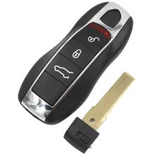 Smart Remote Key Case Fob For PORSCHE Cayenne Panamera 4+1 Buttons+small key