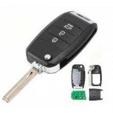 Flip Remote Car Key Fob 3 Button 433MHz 4D60 Chip for KIA Carens Rondo 2012+ P/N: 95430-A4200