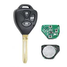 3 Buttons Remote Key 433MHz,G Chip inside for Toyota Camry