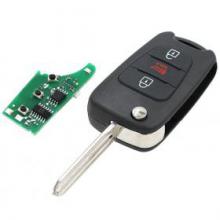 Upgraded Folding Remote Key Fob 315MHz ID46 for Kia Soul 2011-2013 NYOSEKS-AM11ATX