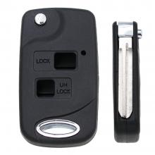 Flip Remote Key Shell 2 Button For Toyota