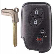 Smart Remote Key 3+1 button FSK433.92MHz-5290-ID74-WD03 WD04 for Lexus for Toyota Camry Reiz Pardo 2010-2013 Emergency