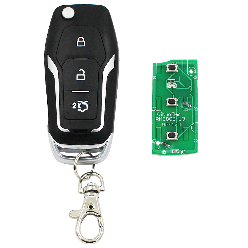 OEM Modified Folding Remote key 3 Button 433MHZ For Ford Focus Mondeo S-MAX Ecosport 2013 2014