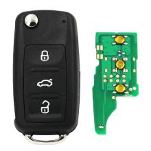 New 3 Button Remote Flip Key 434MHz 5K0 837 202 AD with id48 Chip Inside