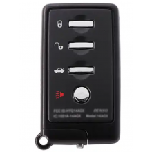 3+1 Button Smart Remote Key Shell DAT17 For Subaru Remote key