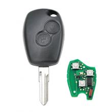 2 Buttons Remote Key 433MHz for Renault PCF7947 VAC102 blade