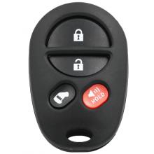 3+1 Buttons Remote Control Key Fob Shell for TOYOTA Sequoia Avalon Solara