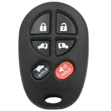 5+1 Buttons Remote Control Key Fob Shell for TOYOTA Sequoia Avalon Solara