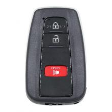 Replacement Smart Remote Key Shell Case Fob 3B for Toyota C-HR RAV4 Prius 2018-2019