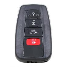 Replacement Smart Remote Key Shell Case Fob 4B for Toyota C-HR RAV4 Prius 2018-2019
