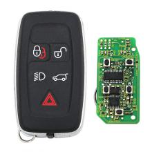 Smart Card Remote Key Fob 5 Button 315Mhz for Range Rover AH42-15K601-BG with 49 Chip